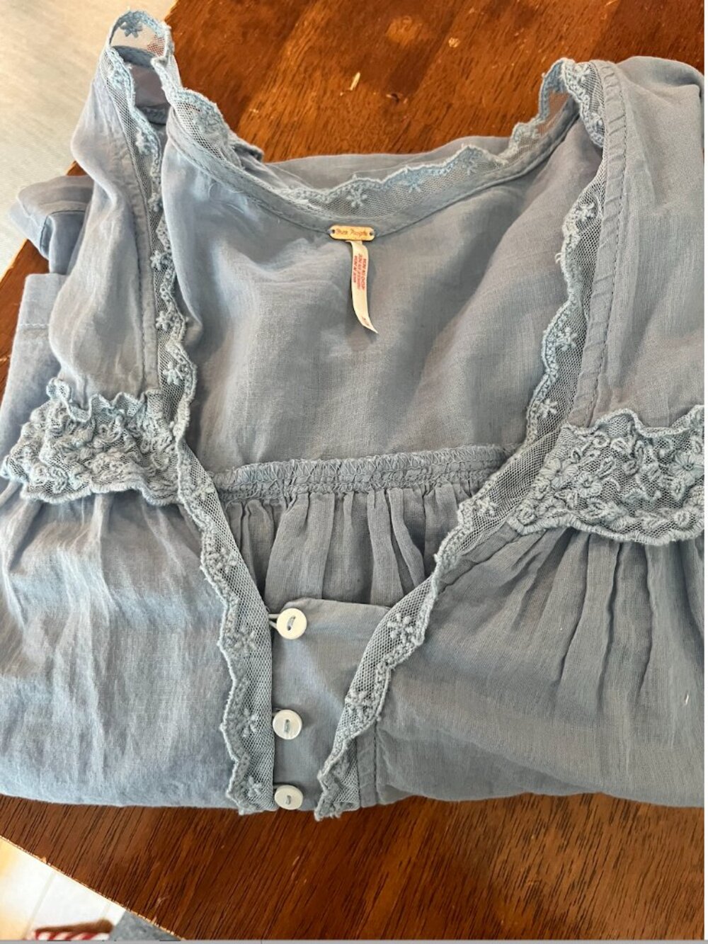 Free People Boho Shirt - Picture 2 of 2